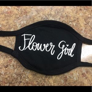 Flower girl face mask
